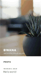 Mobile Screenshot of bwana.us
