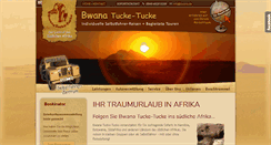 Desktop Screenshot of bwana.de