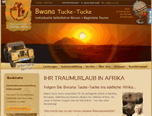 Tablet Screenshot of bwana.de